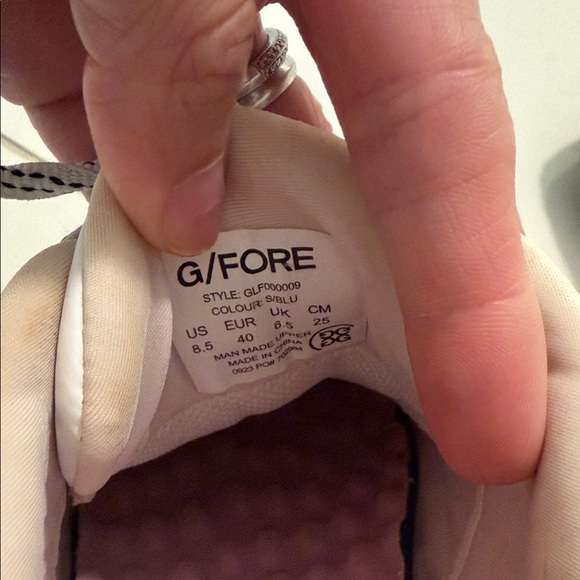 G/FORE White and Pink Sneakers - Picture 3 of 5